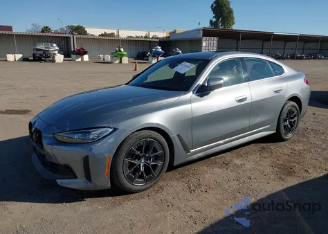 2022 BMW I4 Edrive40 from USA, damaged, VIN WBY73AW06NFN08169